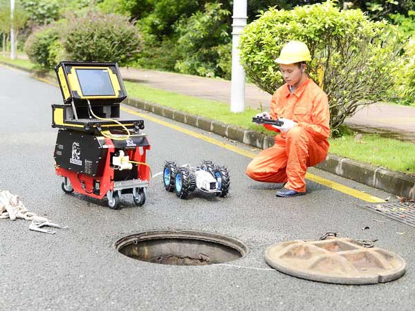 榆社管道机器人检测
